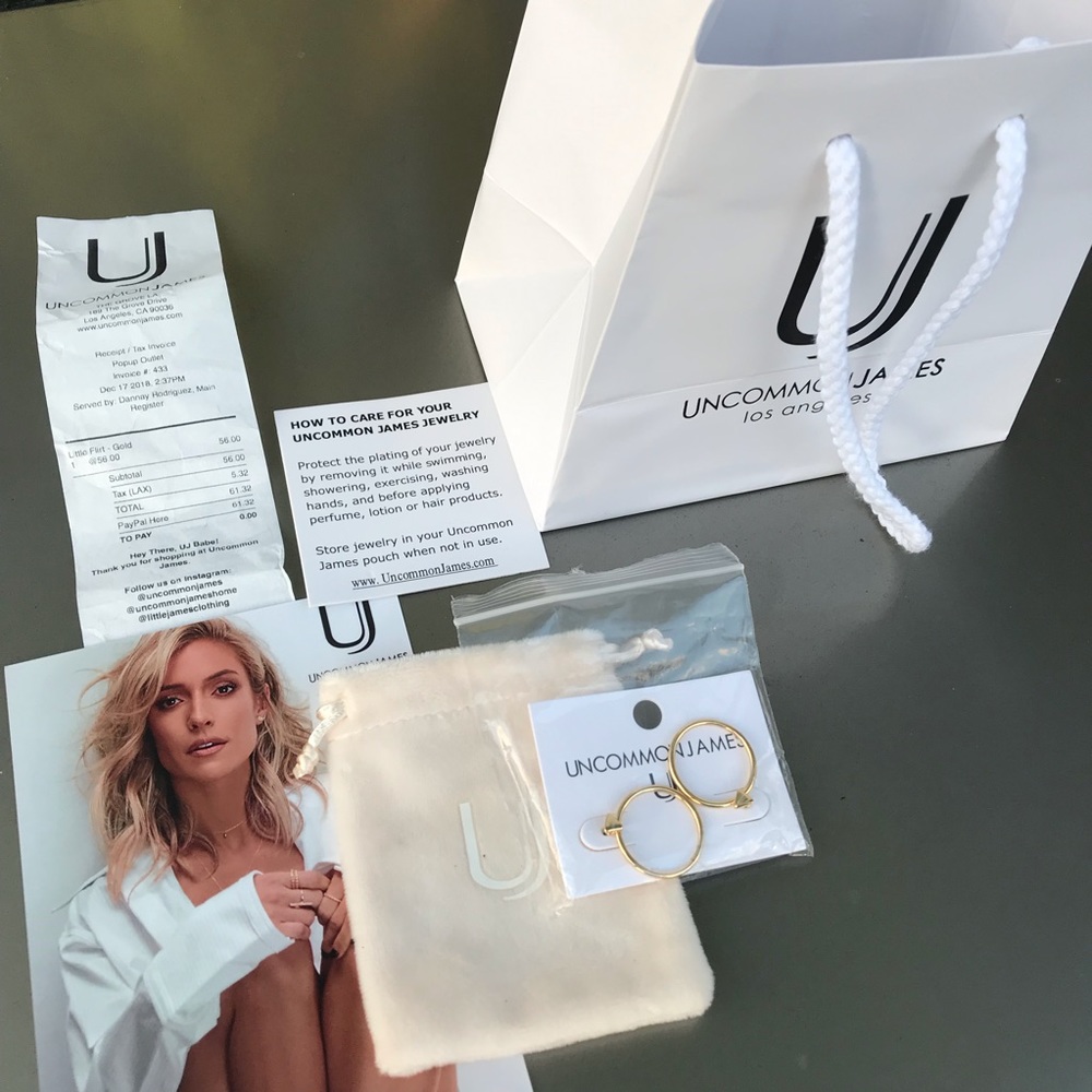 Uncommon James designer earrings